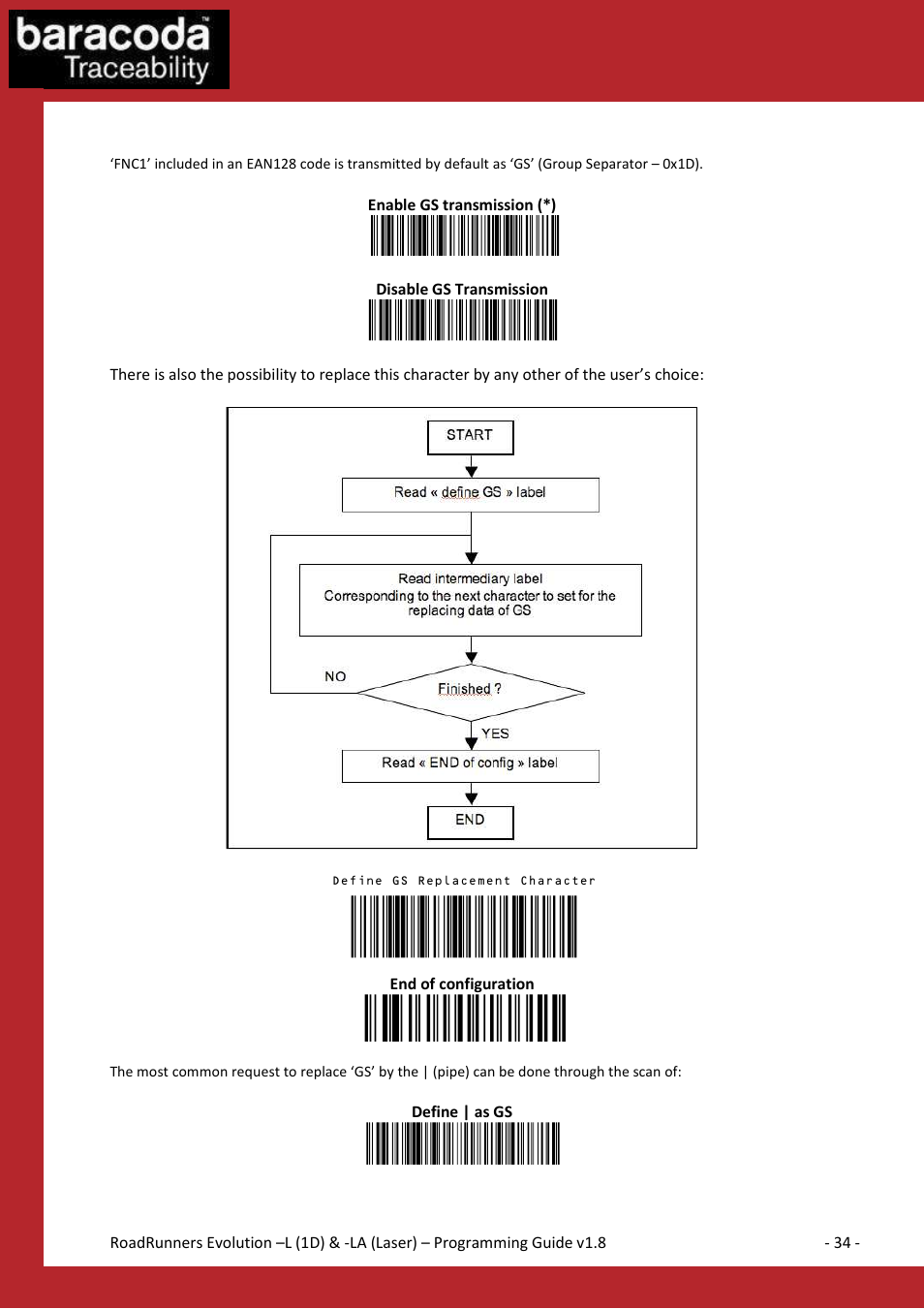 Baracoda BLUETOOTH LA (LASER) User Manual | Page 34 / 49