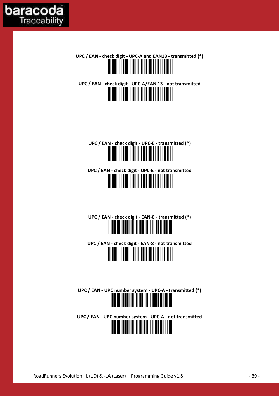 Baracoda BLUETOOTH LA (LASER) User Manual | Page 39 / 49