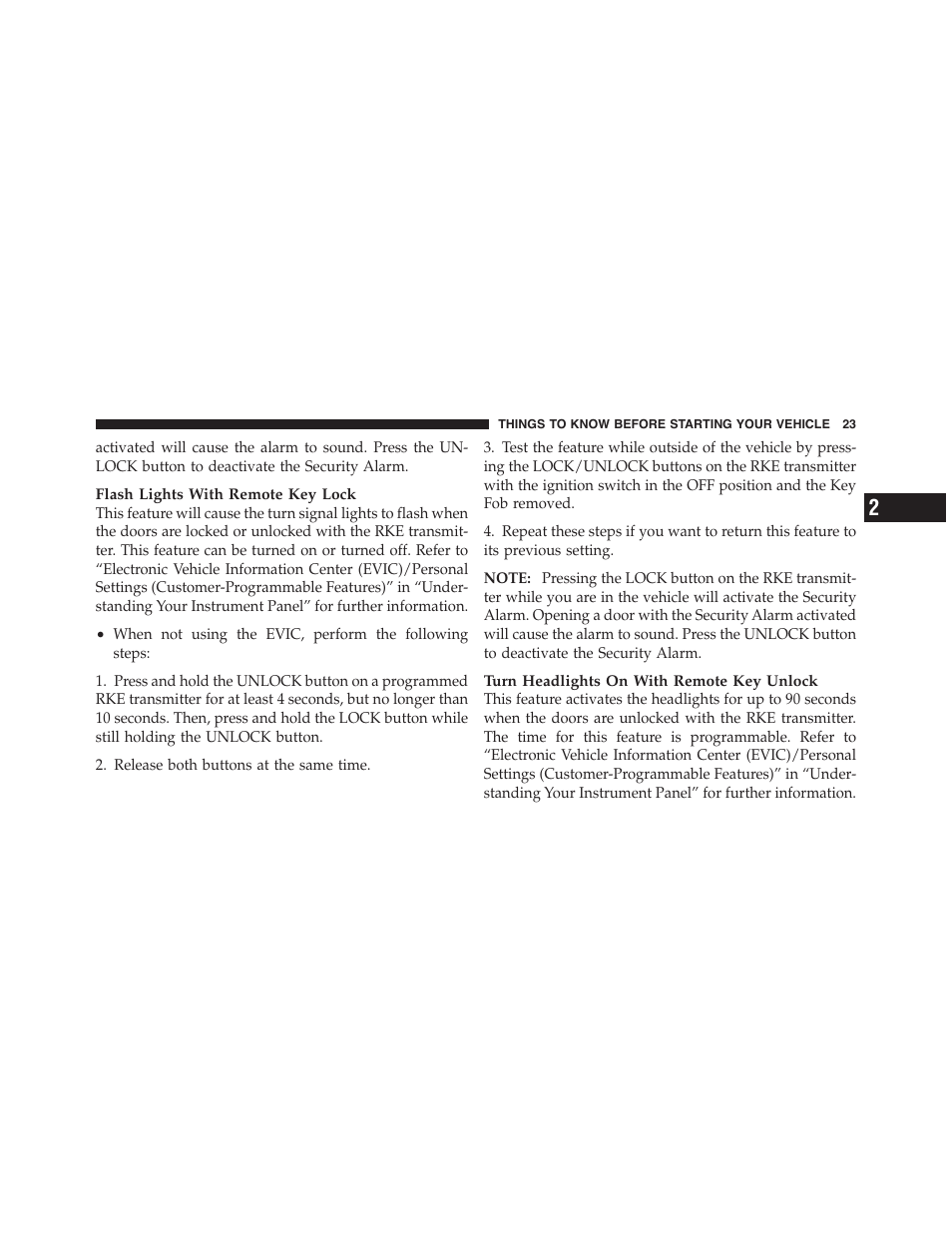 Dodge 2011 Challenger_SRT - Owner Manual User Manual | Page 25 / 460