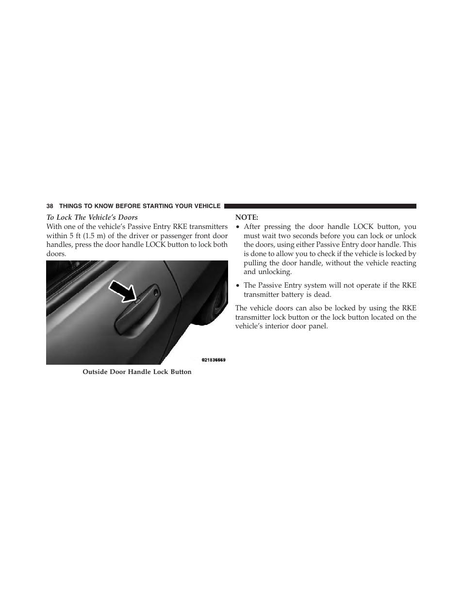 Dodge 2011 Challenger_SRT - Owner Manual User Manual | Page 40 / 460