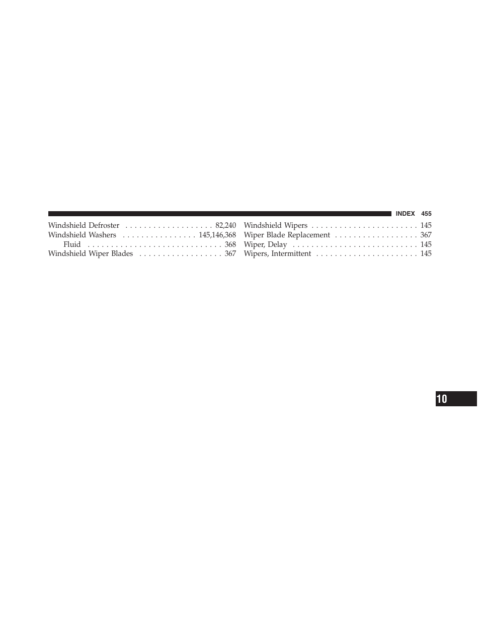 Dodge 2011 Challenger_SRT - Owner Manual User Manual | Page 457 / 460