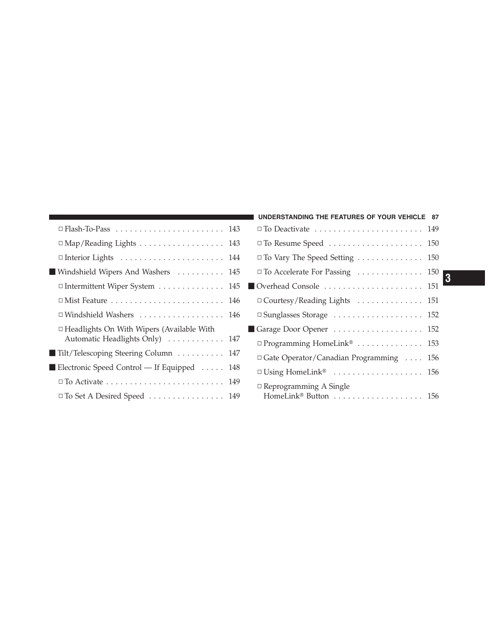 Dodge 2011 Challenger_SRT - Owner Manual User Manual | Page 89 / 460