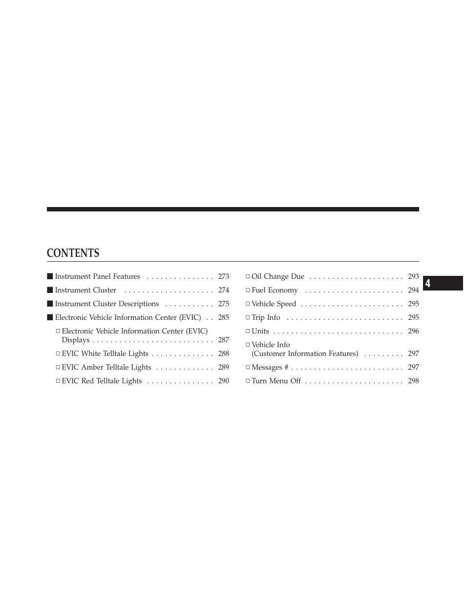Dodge 2011 Charger - Owner Manual User Manual | Page 273 / 566