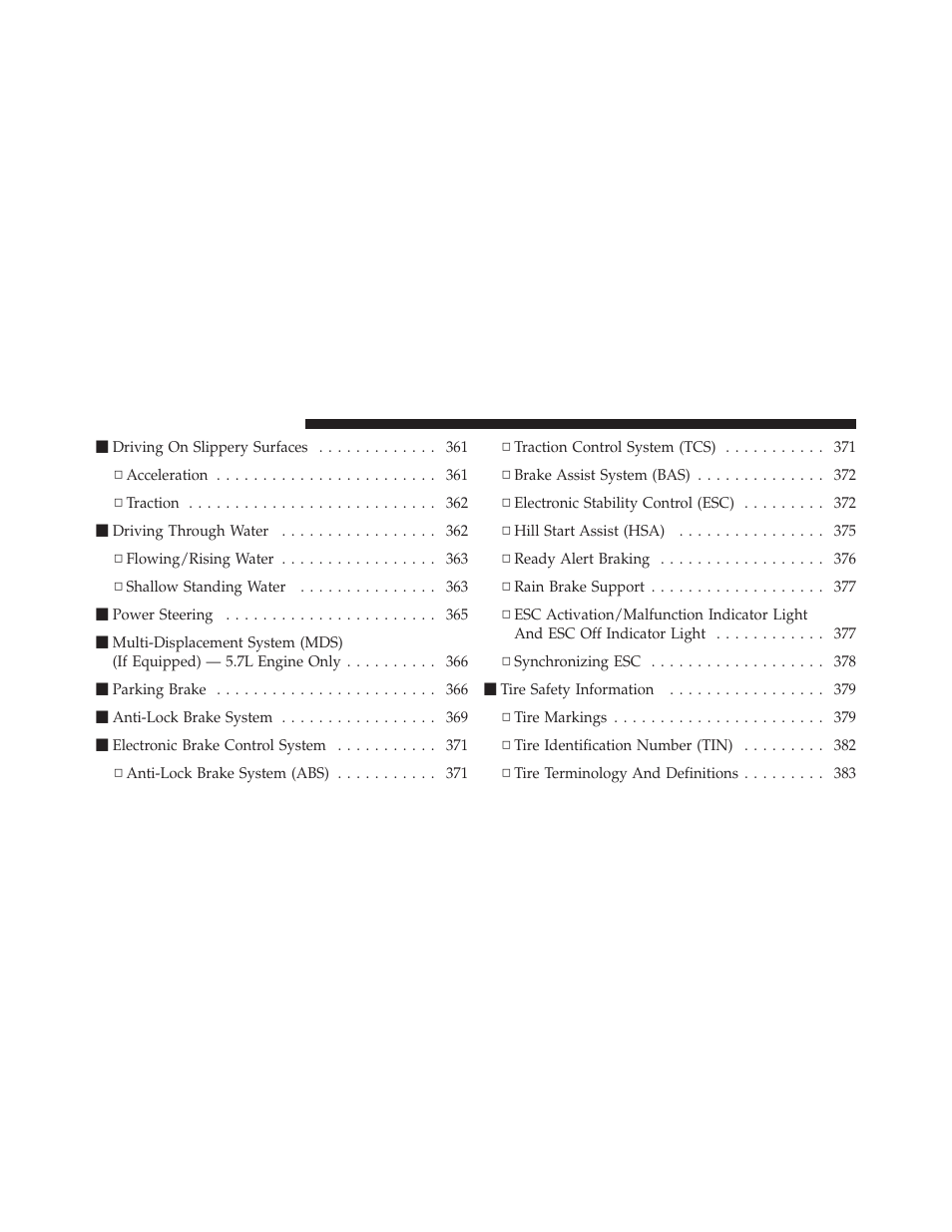 Dodge 2011 Charger - Owner Manual User Manual | Page 346 / 566