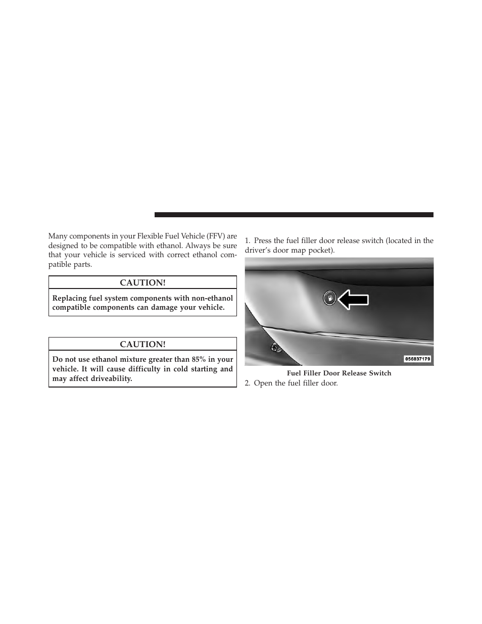 Replacement parts, Maintenance, Adding fuel | Dodge 2011 Charger - Owner Manual User Manual | Page 420 / 566