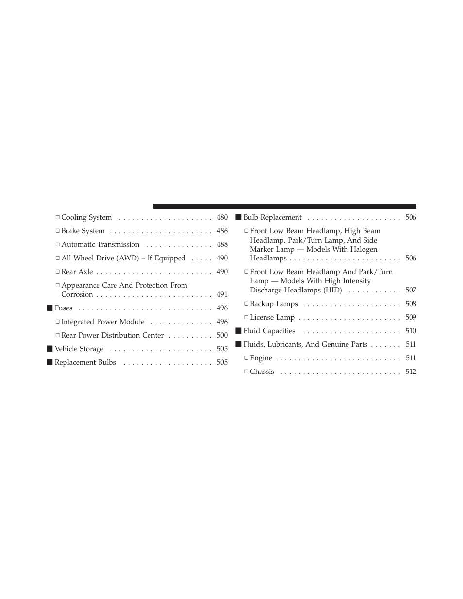 Dodge 2011 Charger - Owner Manual User Manual | Page 462 / 566