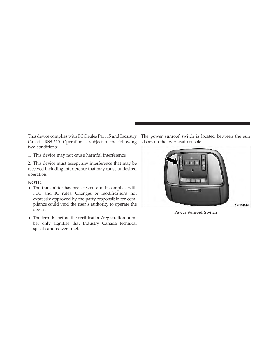 General information, Power sunroof — if equipped | Dodge 2011 Durango - Owner Manual User Manual | Page 214 / 576