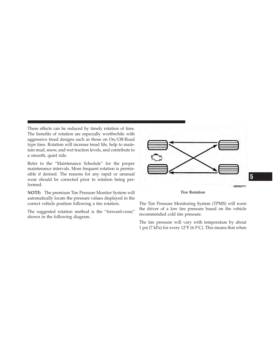 Tire pressure monitor system (tpms) | Dodge 2011 Durango - Owner Manual User Manual | Page 401 / 576