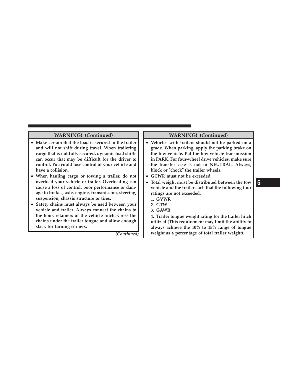 Dodge 2011 Durango - Owner Manual User Manual | Page 435 / 576