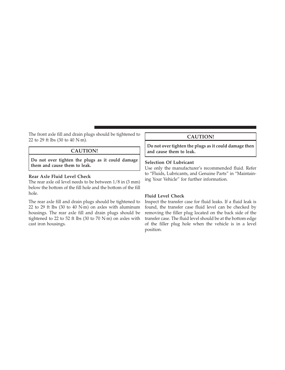 Transfer case | Dodge 2011 Durango - Owner Manual User Manual | Page 504 / 576