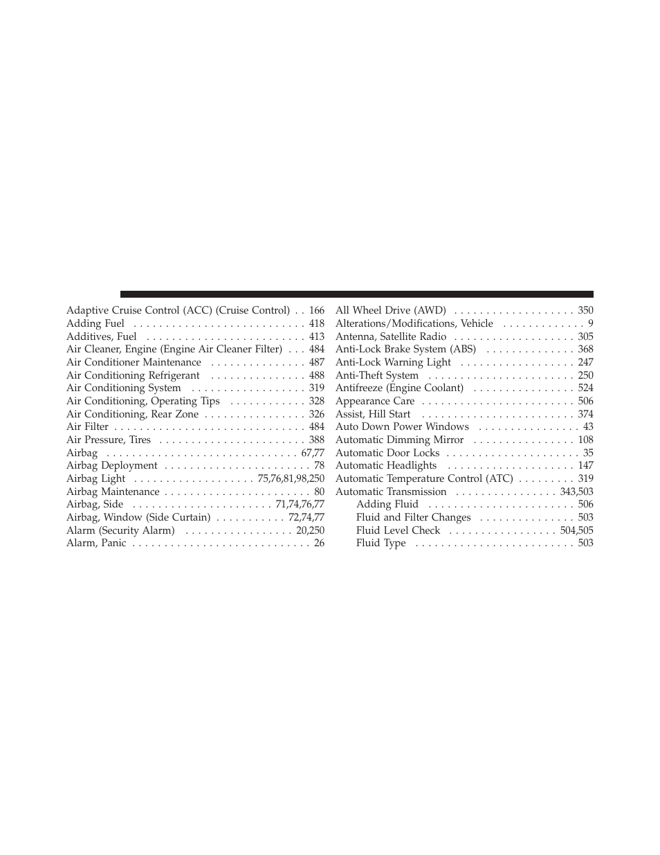 Dodge 2011 Durango - Owner Manual User Manual | Page 556 / 576