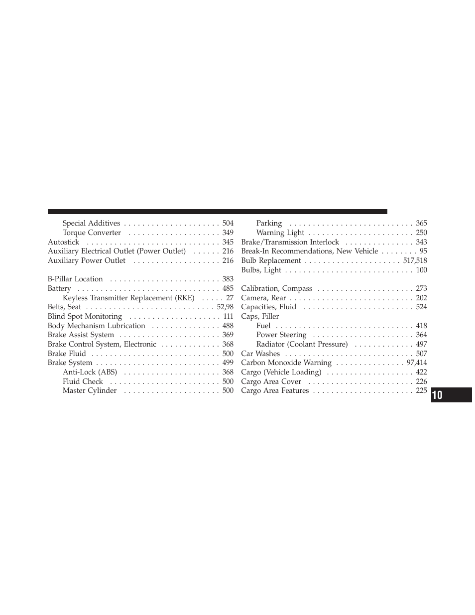 Dodge 2011 Durango - Owner Manual User Manual | Page 557 / 576