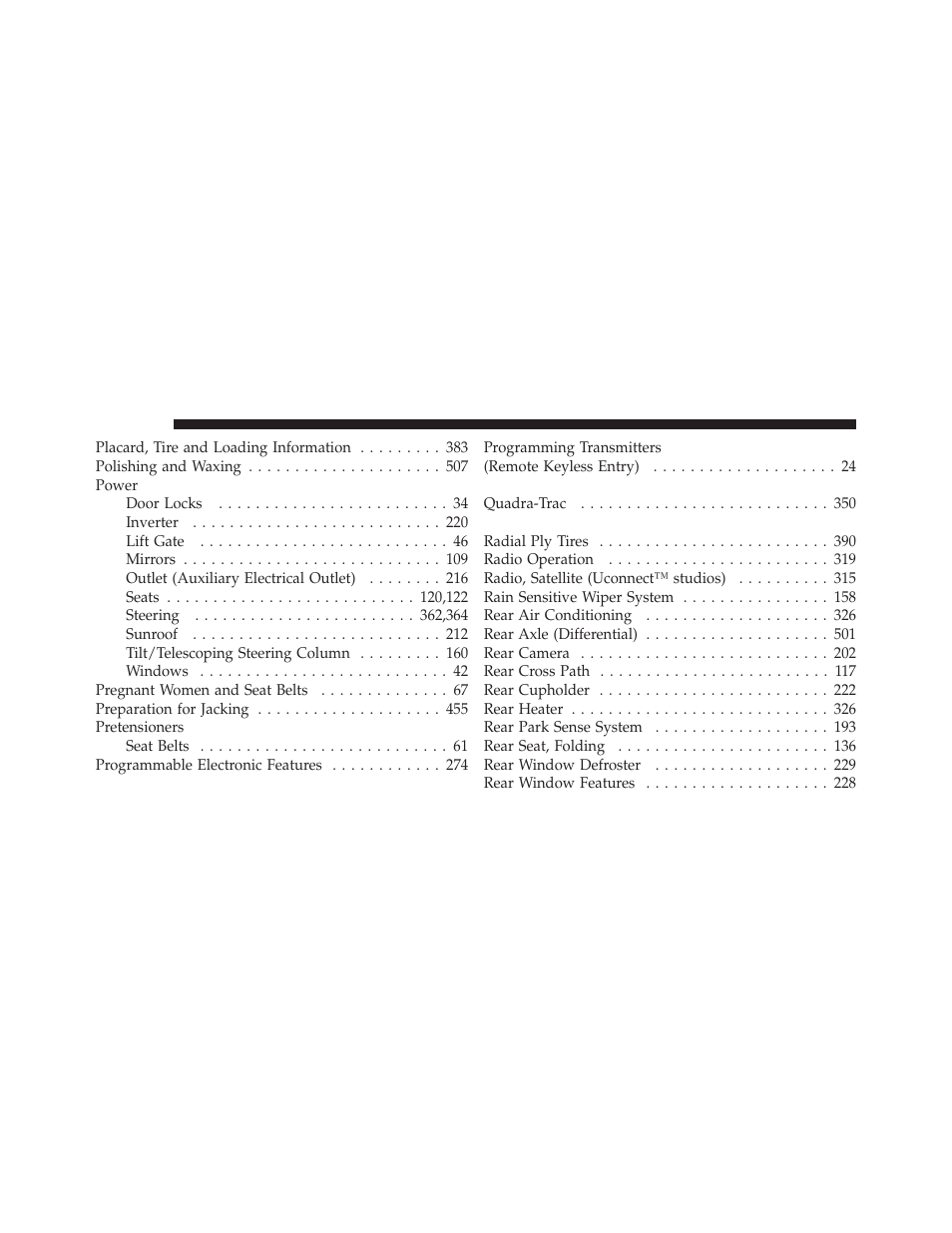 Dodge 2011 Durango - Owner Manual User Manual | Page 568 / 576