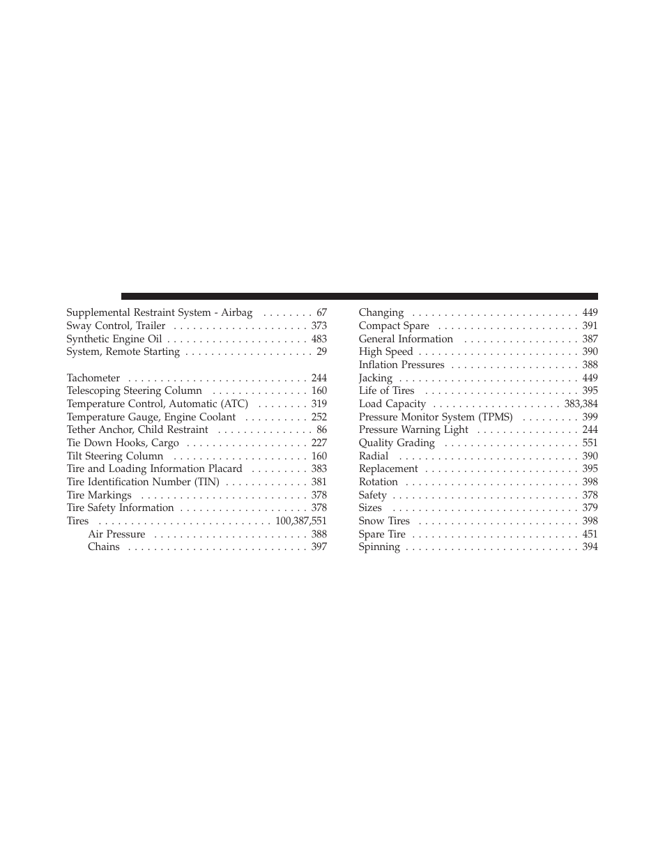 Dodge 2011 Durango - Owner Manual User Manual | Page 572 / 576