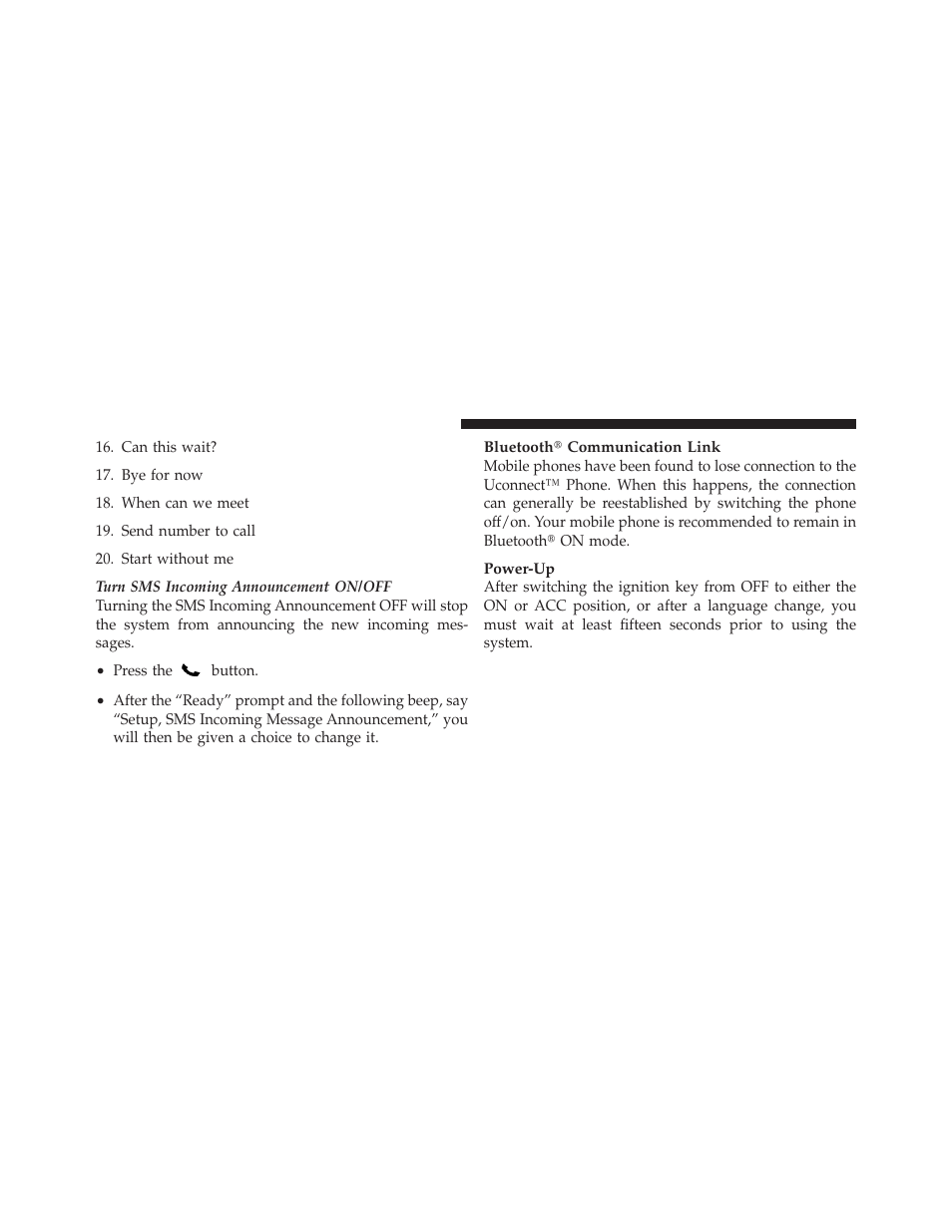 Dodge 2011 Dakota User Manual | Page 114 / 452