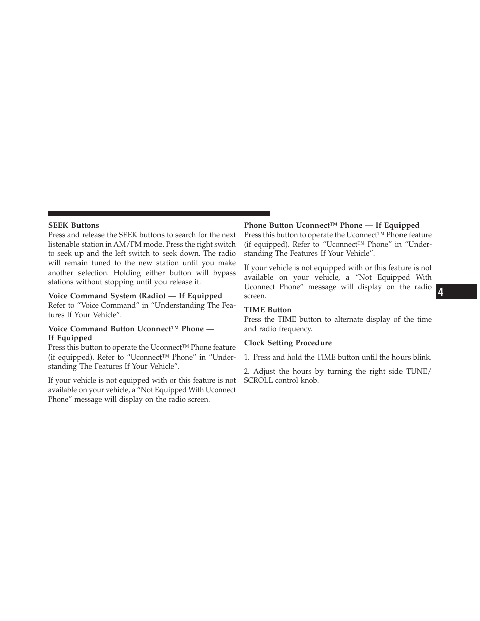 Dodge 2011 Dakota User Manual | Page 223 / 452