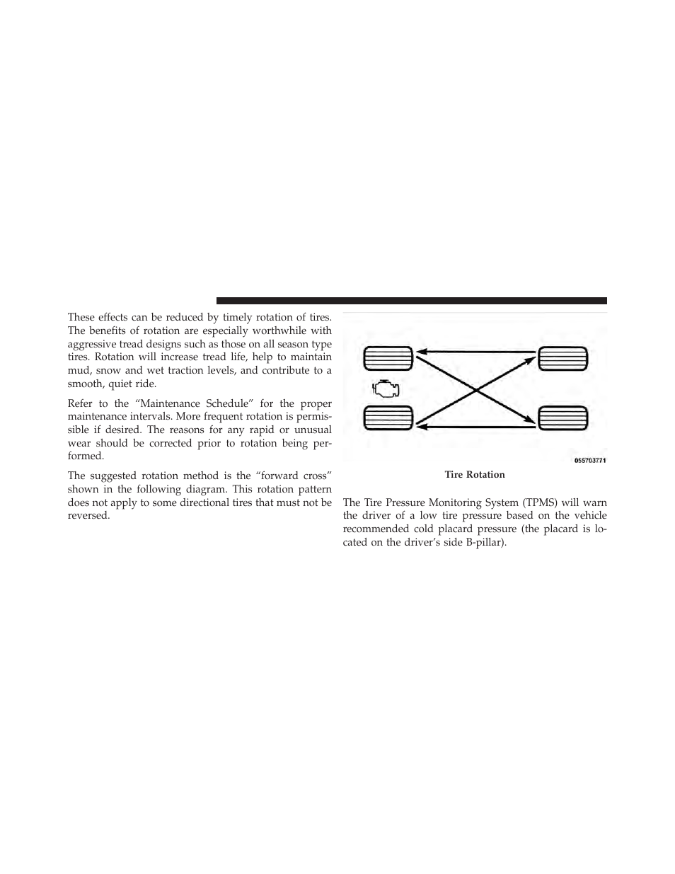 Tire pressure monitor system (tpms) | Dodge 2011 Dakota User Manual | Page 298 / 452