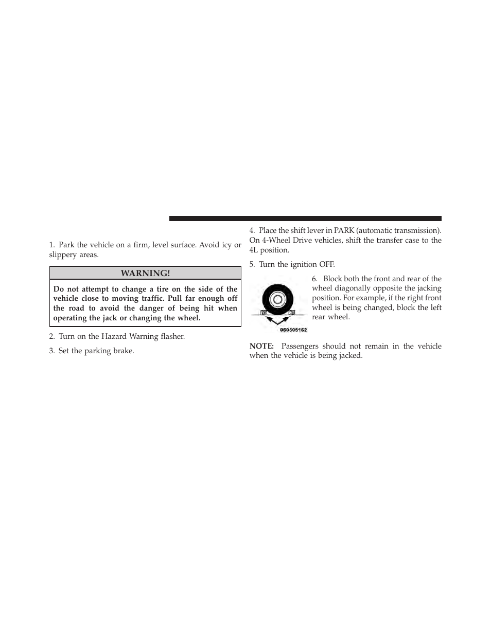 Preparations | Dodge 2011 Dakota User Manual | Page 342 / 452