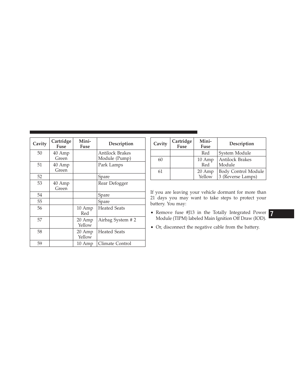 Vehicle storage | Dodge 2011 Dakota User Manual | Page 393 / 452