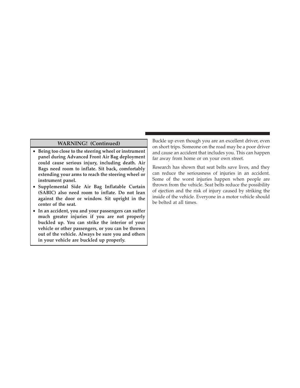 Dodge 2011 Dakota User Manual | Page 40 / 452
