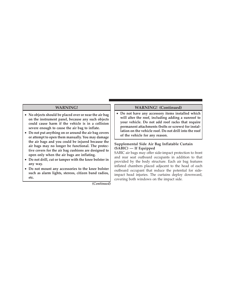 Dodge 2011 Dakota User Manual | Page 56 / 452