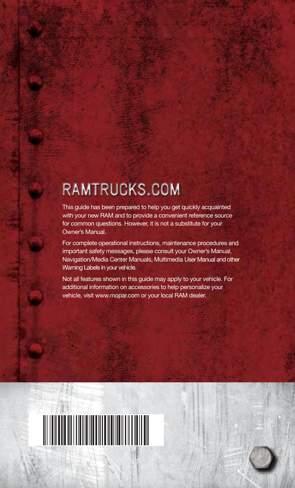 Dodge 2011 Dakota User Manual | Page 76 / 76