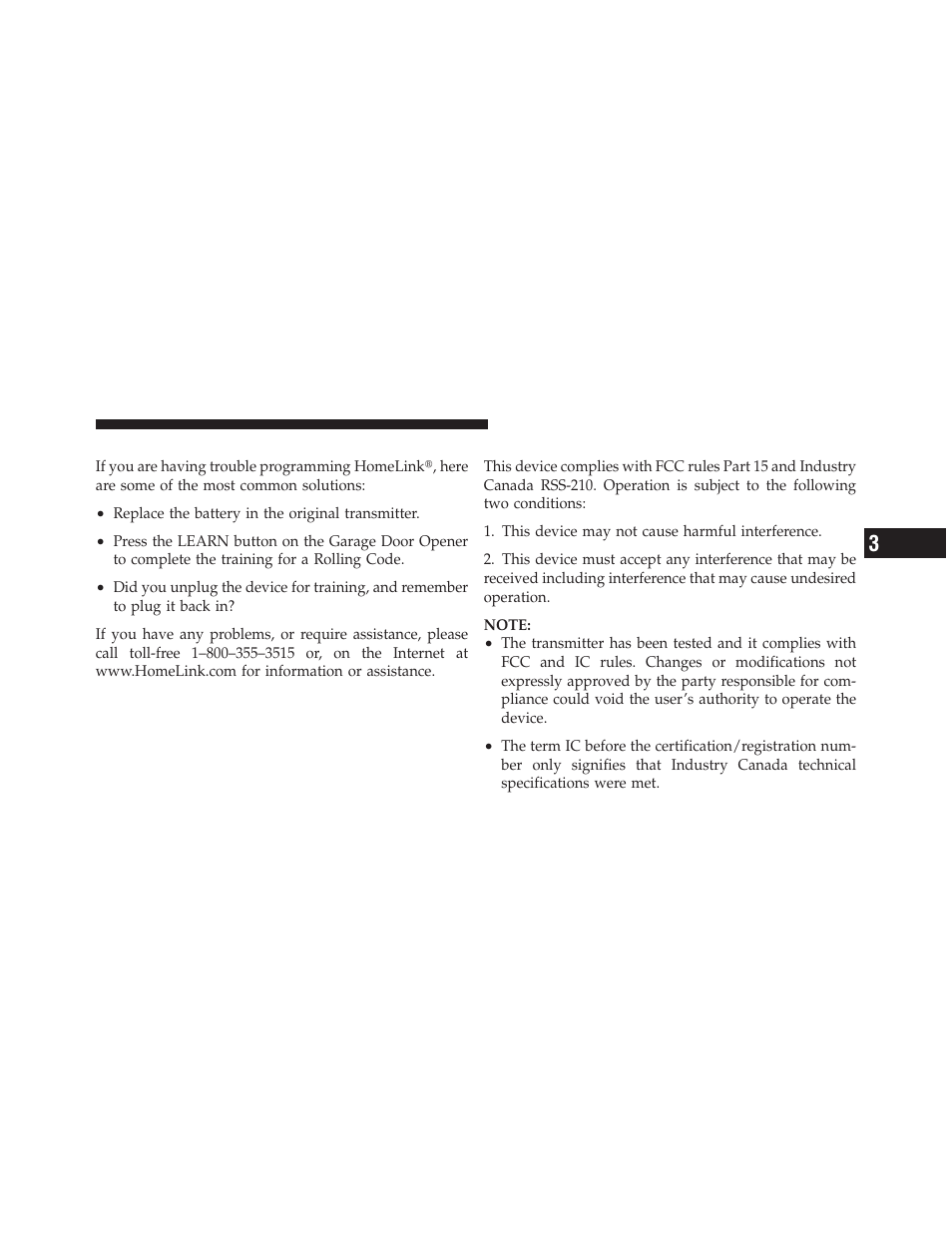 Troubleshooting tips, General information | Dodge 2011 Grand_Caravan - Owner Manual User Manual | Page 205 / 562