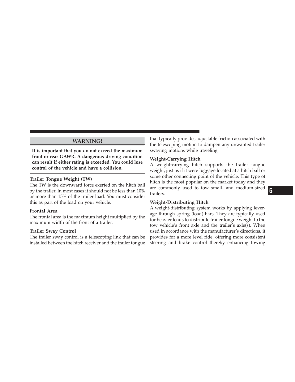 Dodge 2011 Grand_Caravan - Owner Manual User Manual | Page 425 / 562