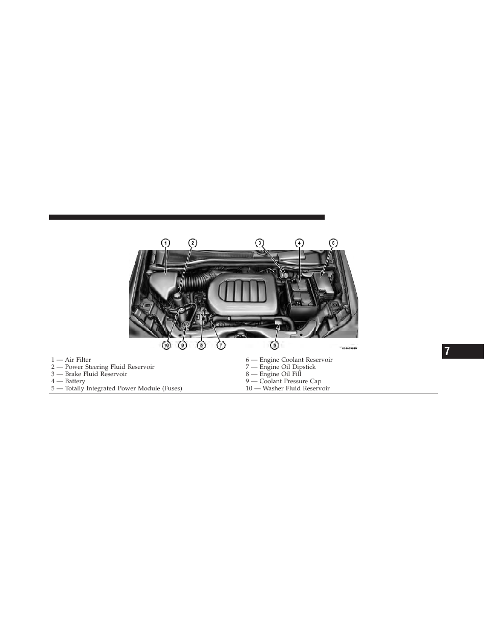 Engine compartment — 3.6l | Dodge 2011 Grand_Caravan - Owner Manual User Manual | Page 469 / 562