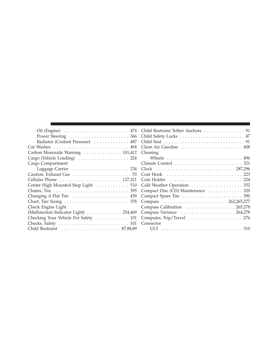 Dodge 2011 Grand_Caravan - Owner Manual User Manual | Page 544 / 562