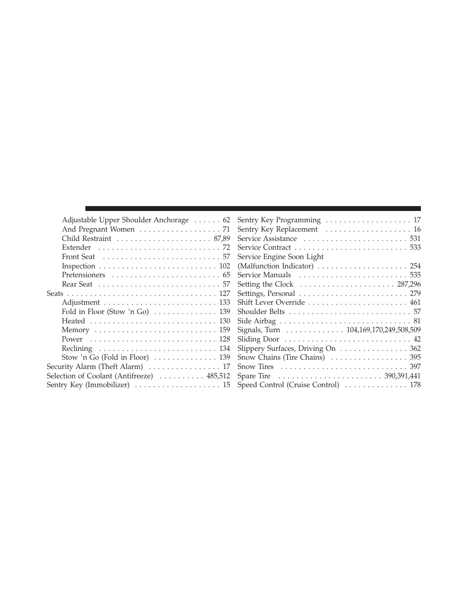 Dodge 2011 Grand_Caravan - Owner Manual User Manual | Page 556 / 562