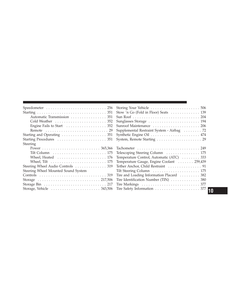 Dodge 2011 Grand_Caravan - Owner Manual User Manual | Page 557 / 562