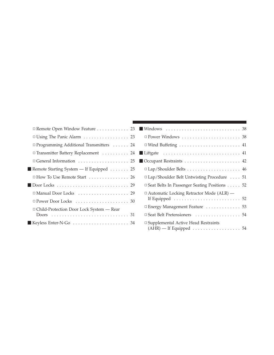 Dodge 2011 Journey - Owner Manual User Manual | Page 12 / 557