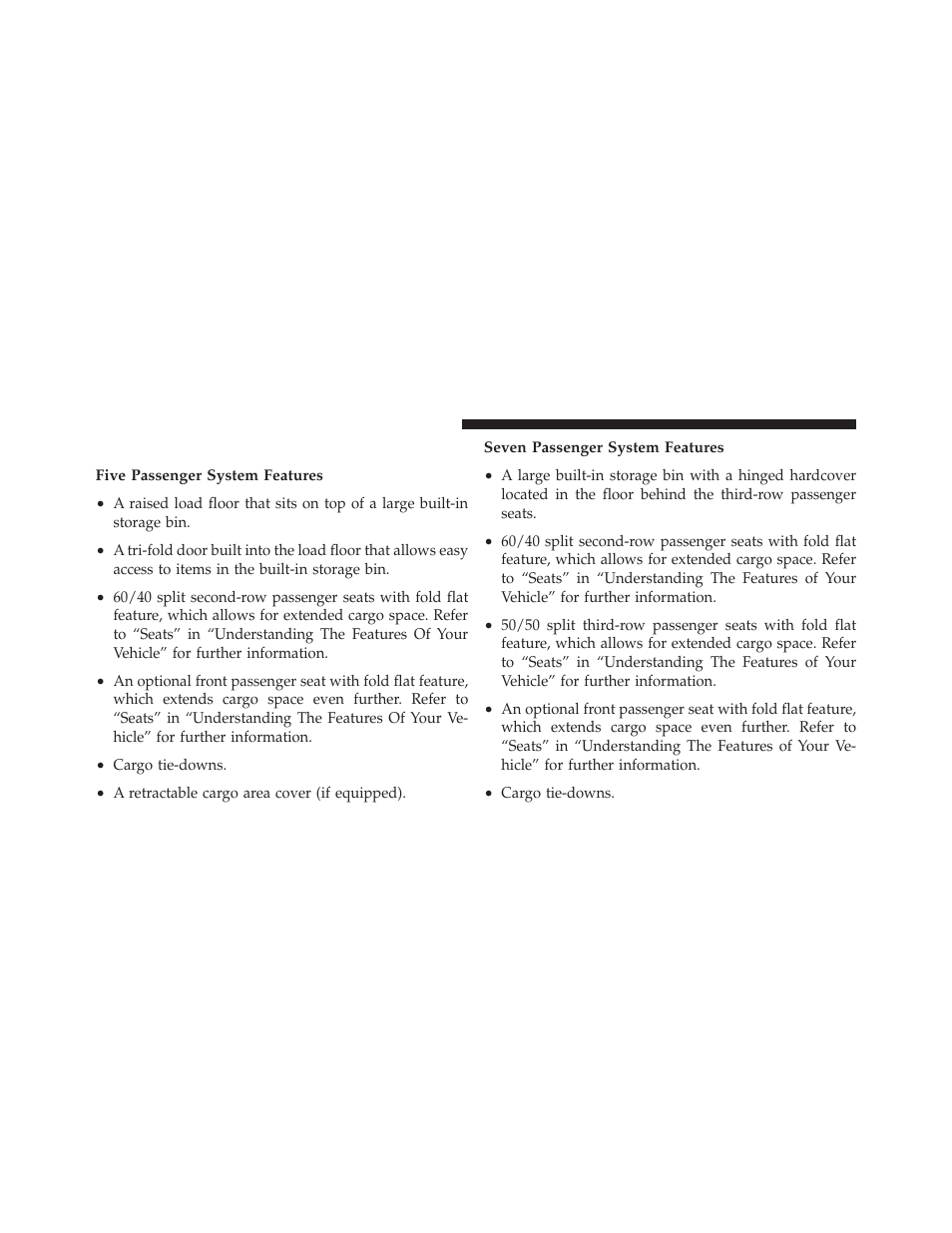 Cargo management system | Dodge 2011 Journey - Owner Manual User Manual | Page 248 / 557