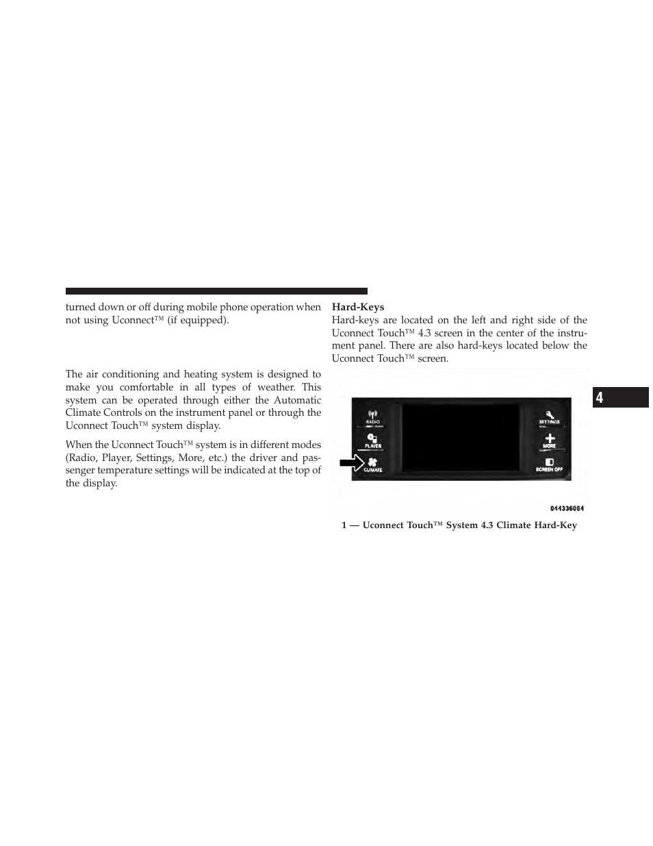 Climate controls, General overview | Dodge 2011 Journey - Owner Manual User Manual | Page 313 / 557