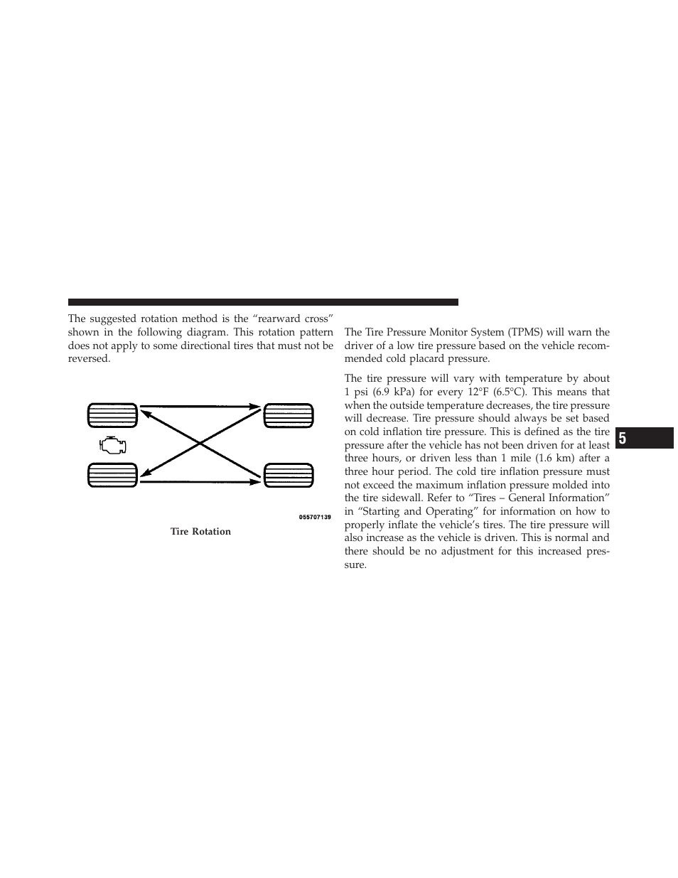 Tire pressure monitor system (tpms) | Dodge 2011 Journey - Owner Manual User Manual | Page 385 / 557