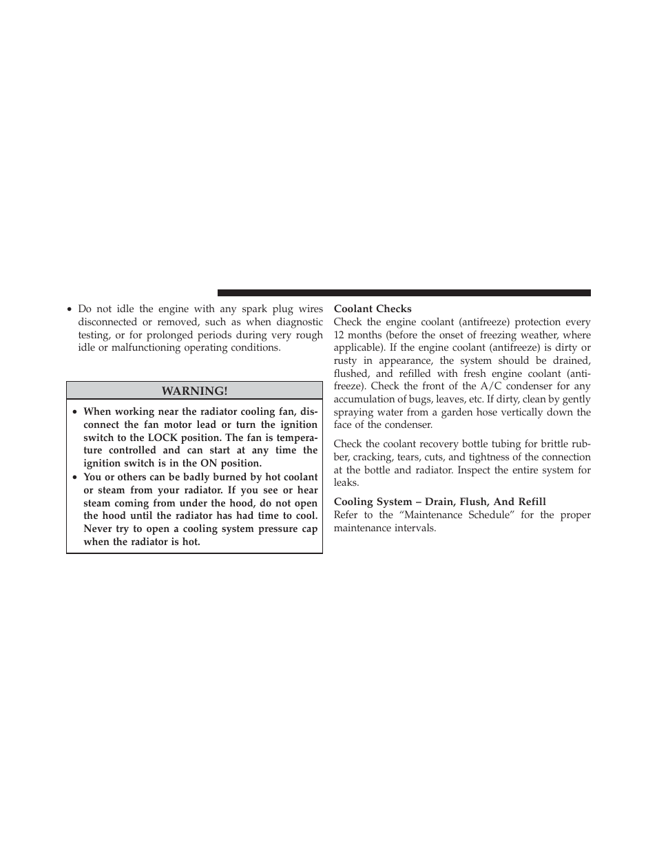 Cooling system | Dodge 2011 Journey - Owner Manual User Manual | Page 474 / 557