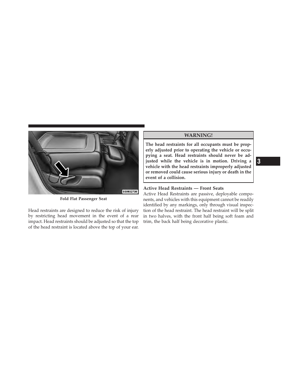 Head restraints | Dodge 2011 Nitro - Owner Manual User Manual | Page 144 / 497