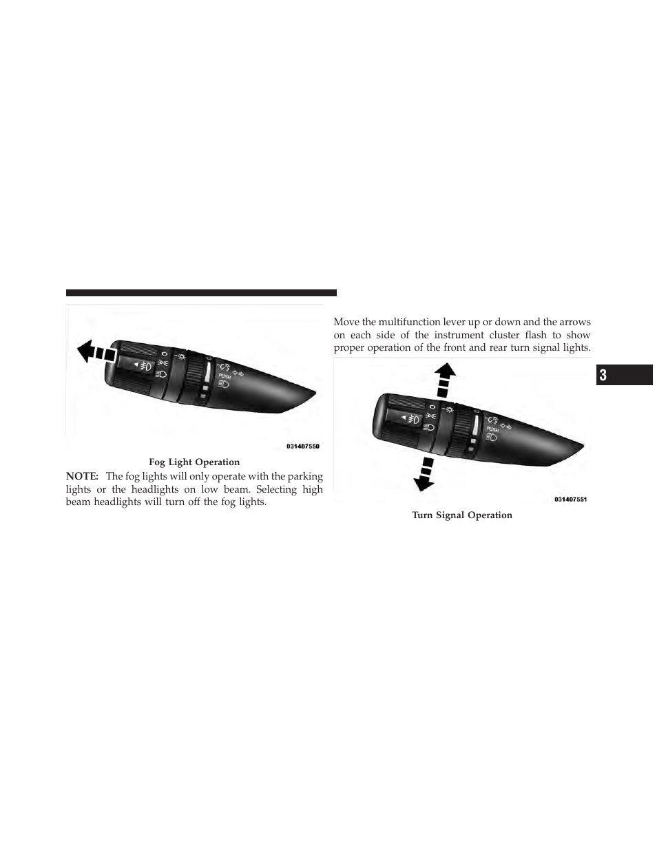 Turn signals | Dodge 2011 Nitro - Owner Manual User Manual | Page 156 / 497