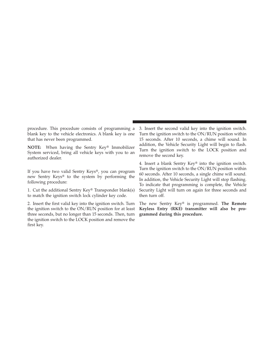 Customer key programming | Dodge 2011 Nitro - Owner Manual User Manual | Page 19 / 497