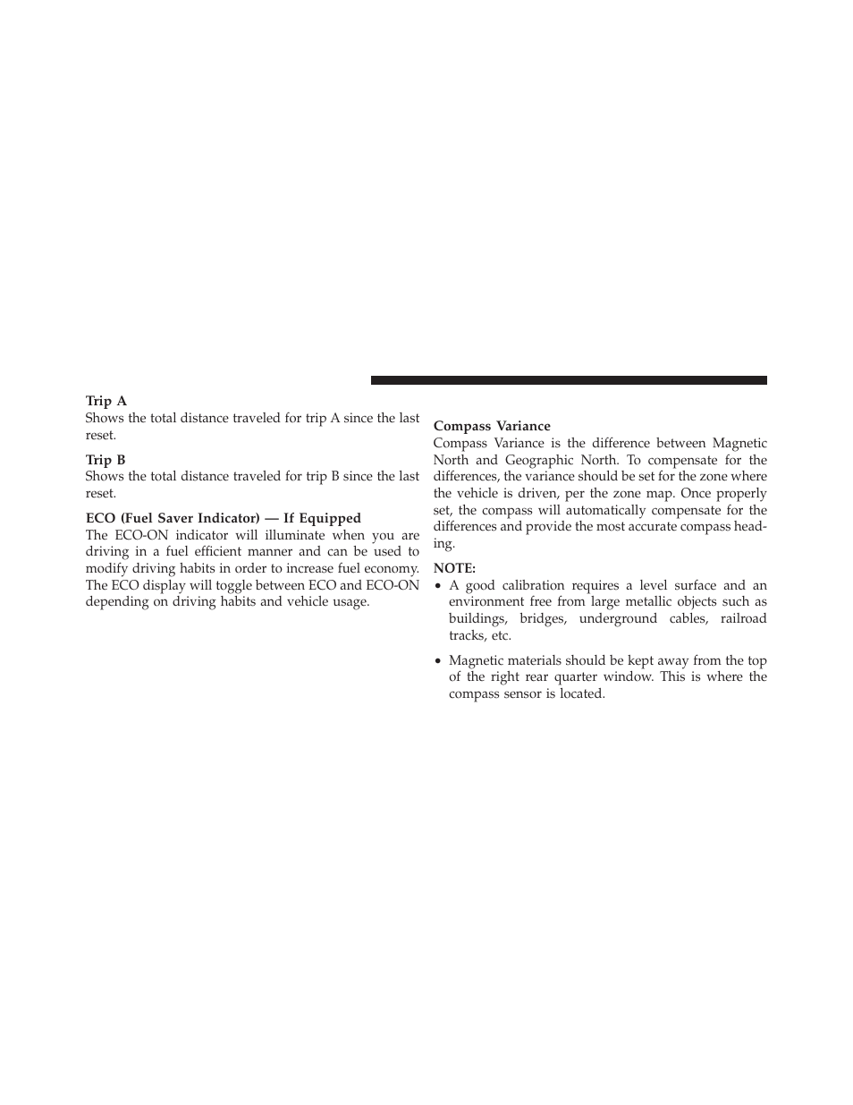 Compass/temperature display | Dodge 2011 Nitro - Owner Manual User Manual | Page 217 / 497