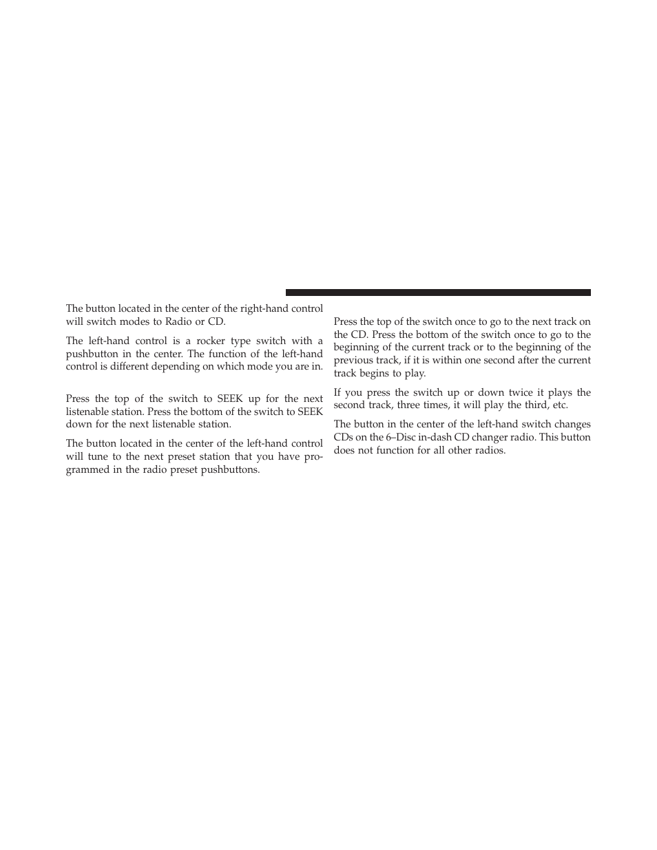 Radio operation, Cd player | Dodge 2011 Nitro - Owner Manual User Manual | Page 275 / 497