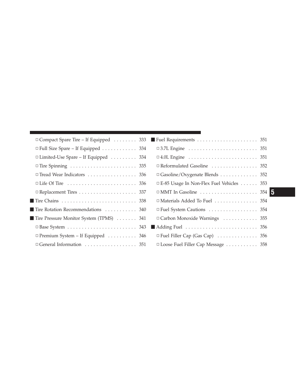 Dodge 2011 Nitro - Owner Manual User Manual | Page 292 / 497