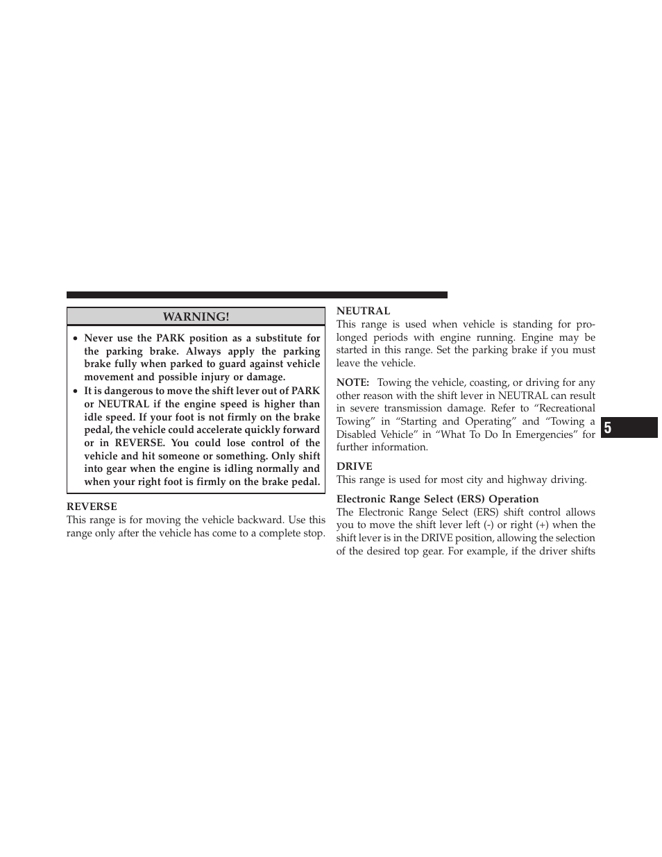 Dodge 2011 Nitro - Owner Manual User Manual | Page 304 / 497