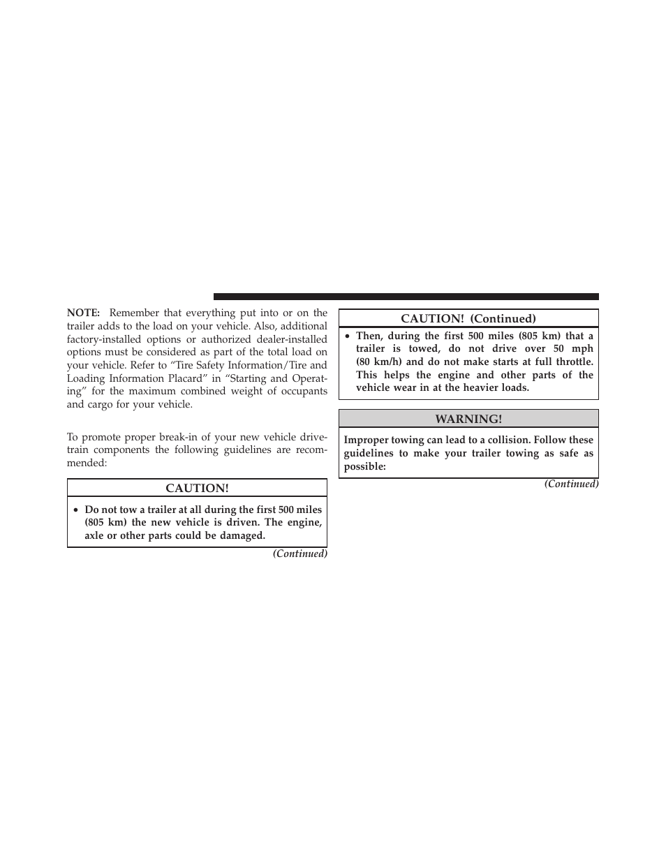 Towing requirements | Dodge 2011 Nitro - Owner Manual User Manual | Page 373 / 497