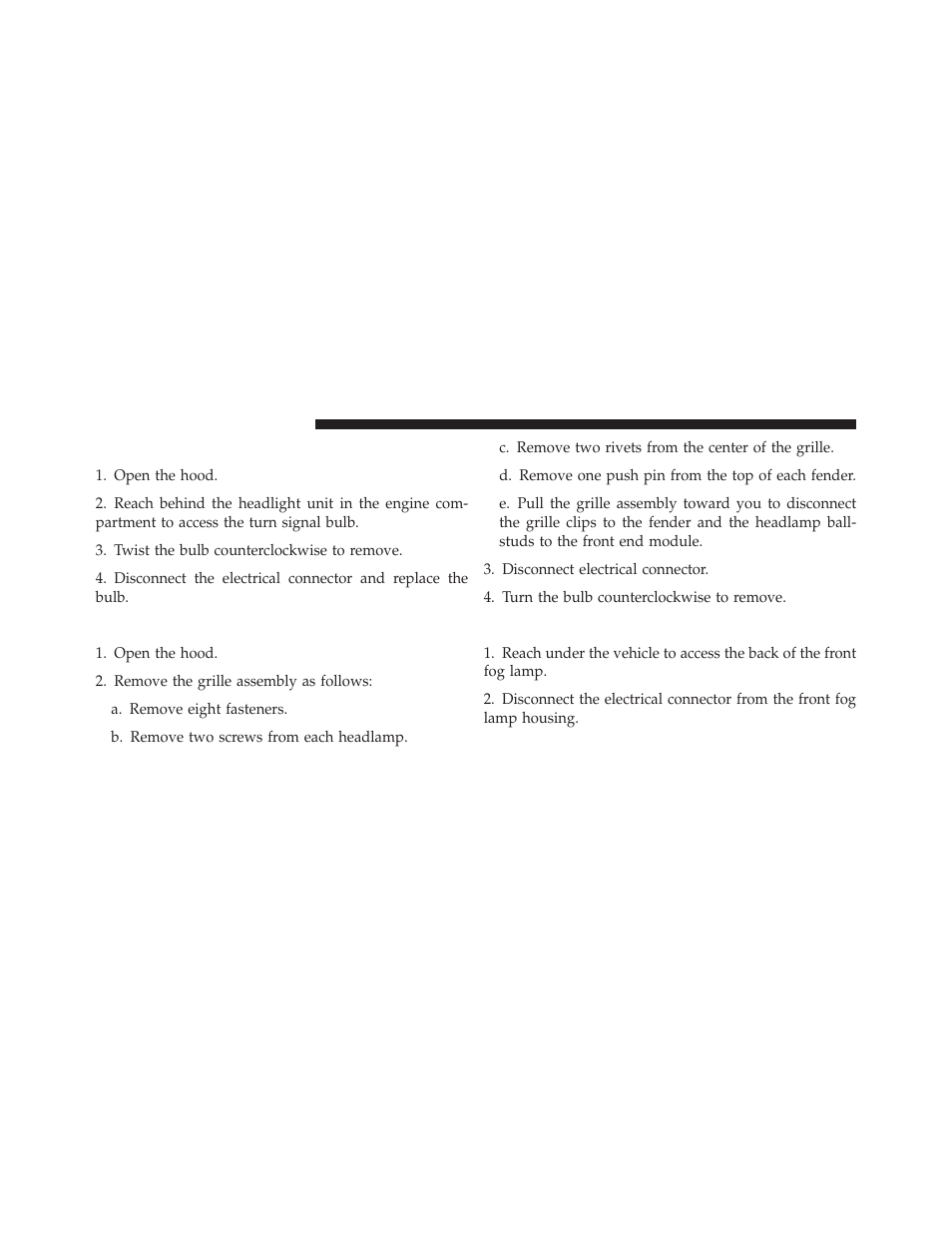 Right front turn signal, Front side marker, Front fog lamp (front fascia mounted) | Dodge 2011 Nitro - Owner Manual User Manual | Page 443 / 497