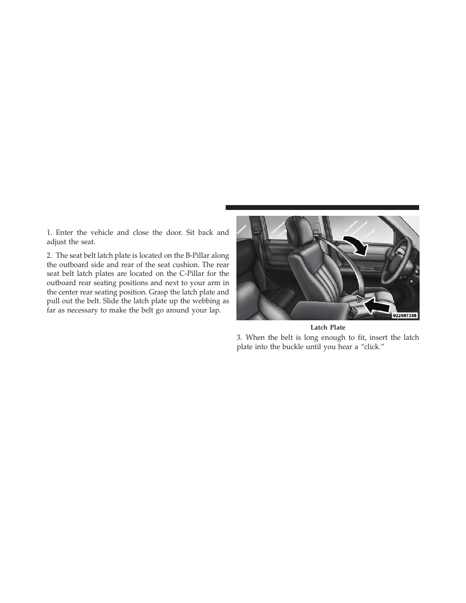 Lap/shoulder belt operating instructions | Dodge 2011 Nitro - Owner Manual User Manual | Page 47 / 497