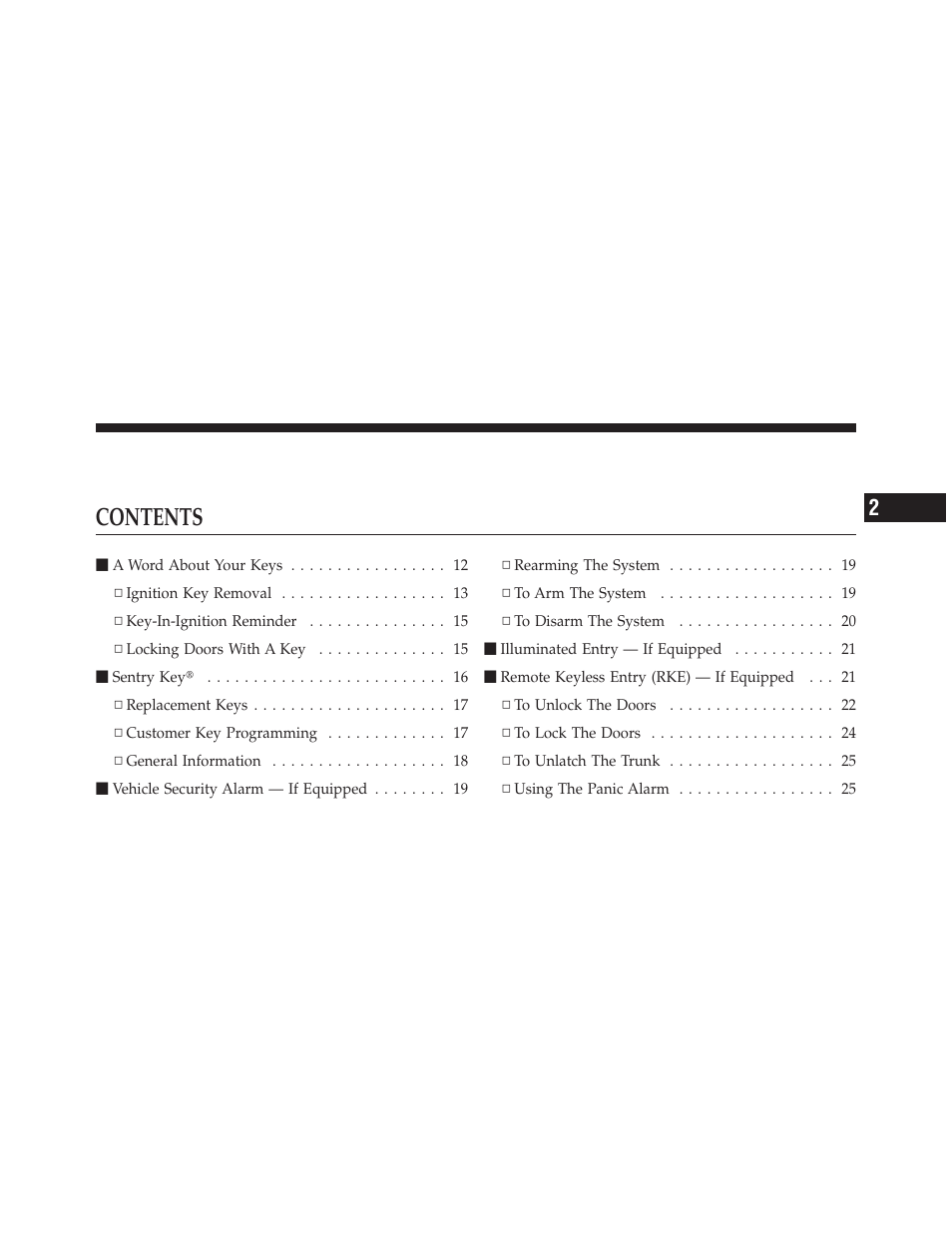 Dodge 2012 Avenger - Owner Manual User Manual | Page 11 / 514