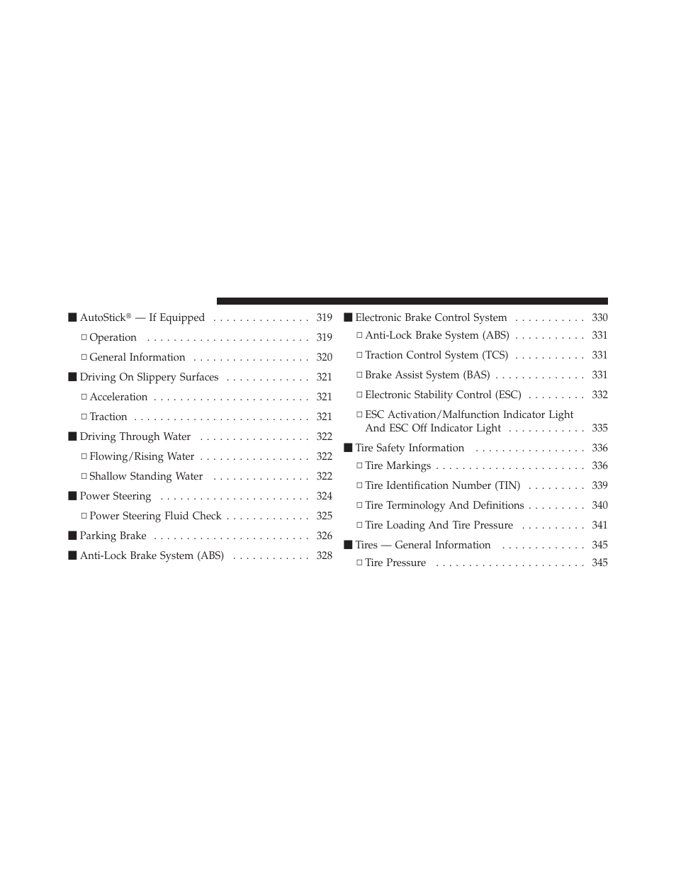 Dodge 2012 Avenger - Owner Manual User Manual | Page 296 / 514