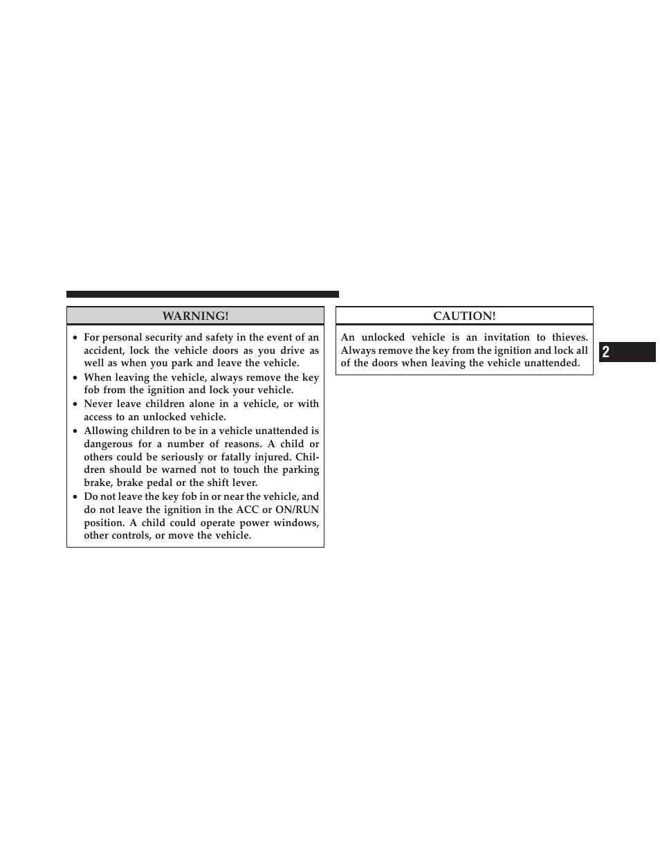 Dodge 2012 Avenger - Owner Manual User Manual | Page 33 / 514